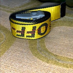 Off white utility belt